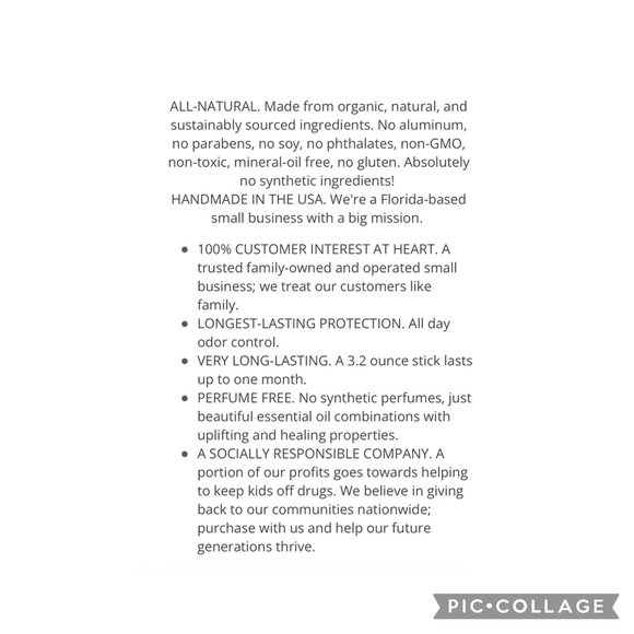 Soap Me natural handmade deodorant. City’s fresh. New in wrapping. - Picture 5 of 5